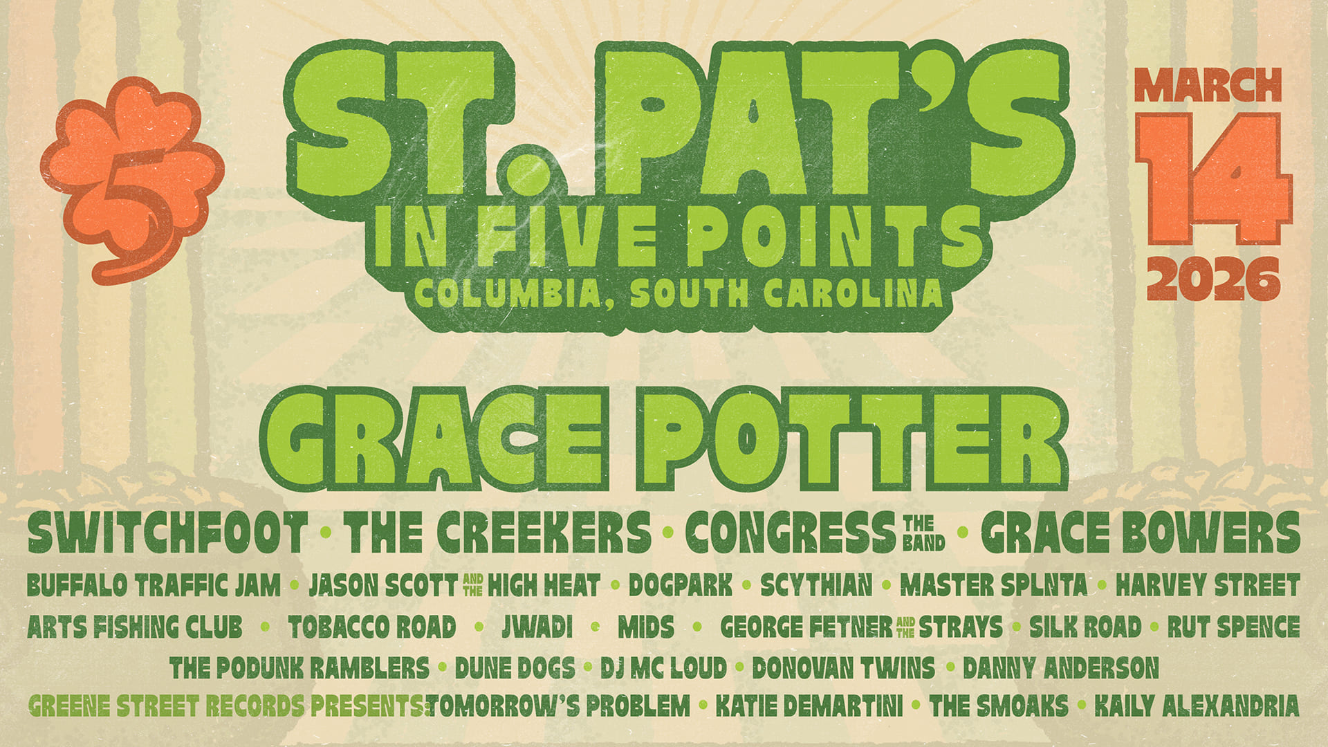 StPats26 LineUp Rainbow